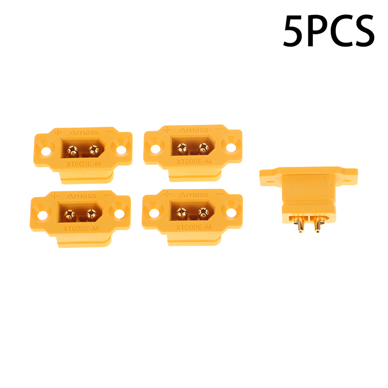 Balance Charger Rc - 5pcs Zwart Geel XT60BE-M Mannelijke Bullet