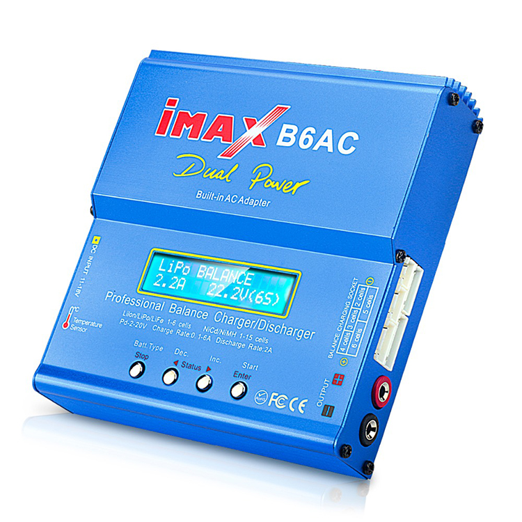 Lipo Battery 6S - IMAX B6AC RC Lader 80W 6A