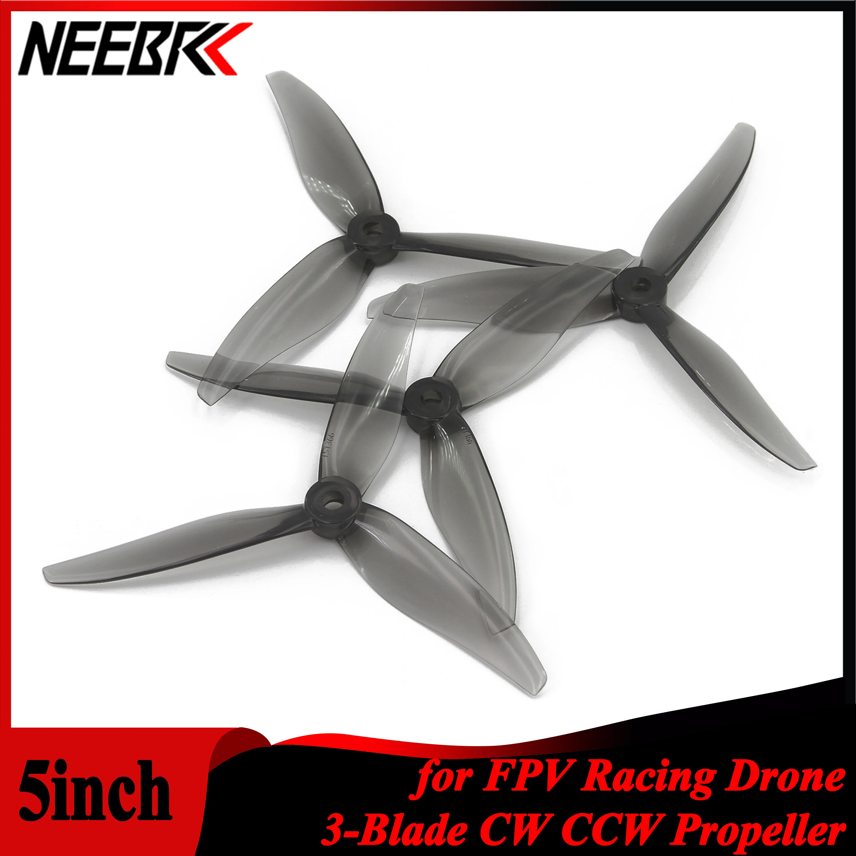5 Inch Propeller - NEEBRC 12 Pairs 5 inch Props
