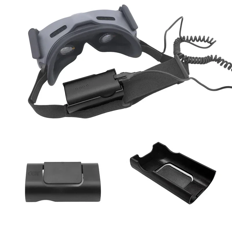 Drone Goggles Dji - Batterijhouder Hoofdband Batterij Opbergdoos Shell Terug