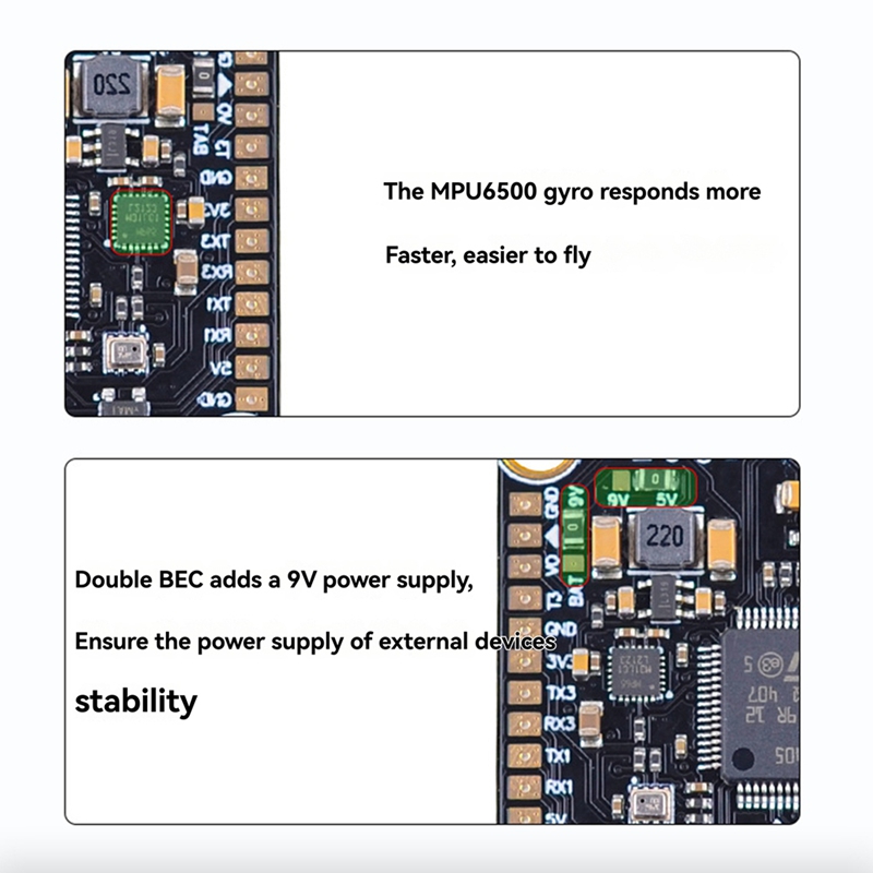 80A+F405/F722 STACK voor 13 in - F405 Flight Controller recensie en prijs