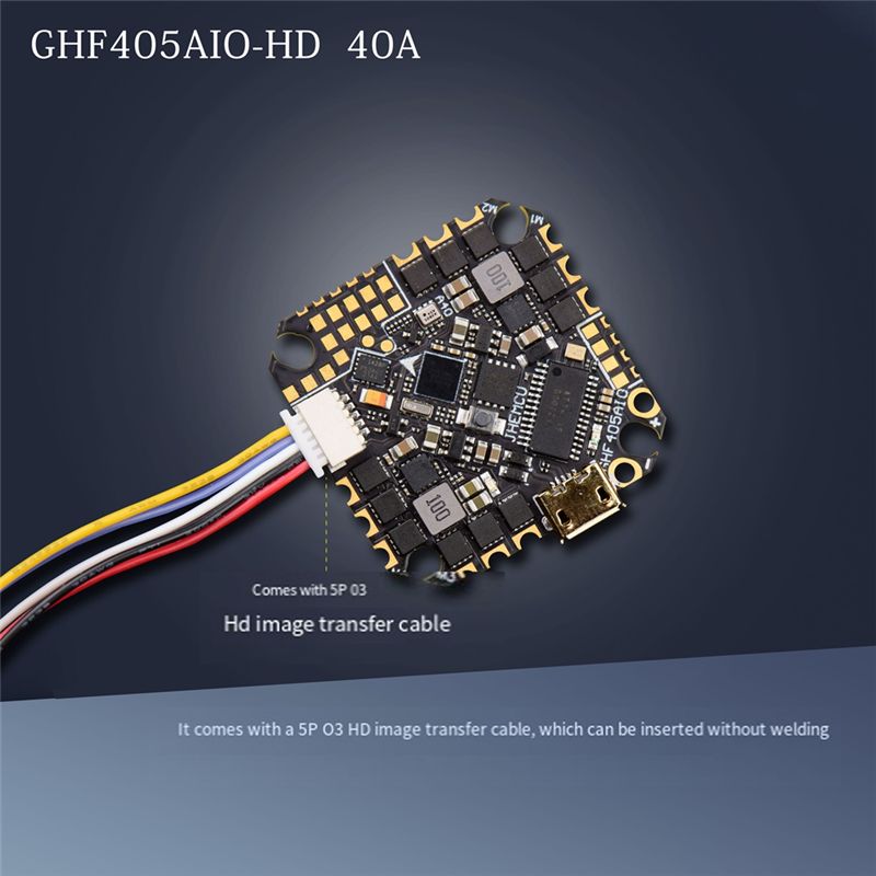ABTI-GHF405AIO-HD 40A AIO Flig - F405 Flight Controller recensie en prijs