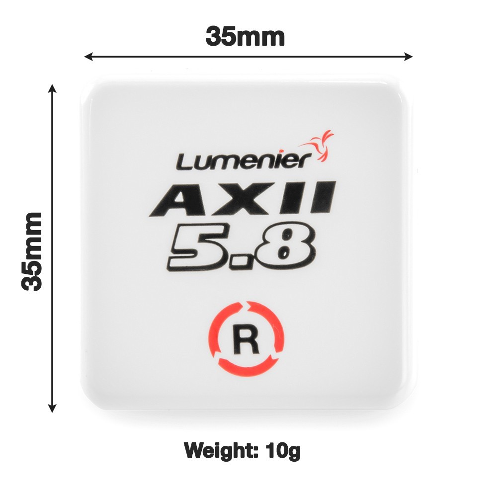 Lumenier Axii Patch Antenne 5. - Hd Zero Camera recensie en prijs