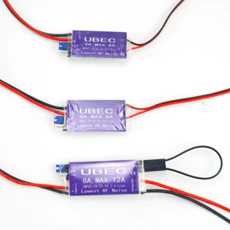UBEC 4A 6A 8A Schakelmodusrege - Lipo Battery 6S recensie en prijs