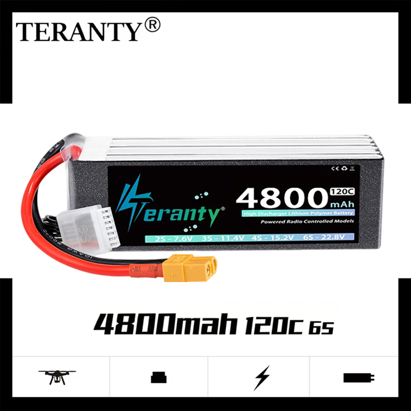 TERANTY 6S 4800mAh Lipo Batter - Lipo Battery 6S recensie en prijs