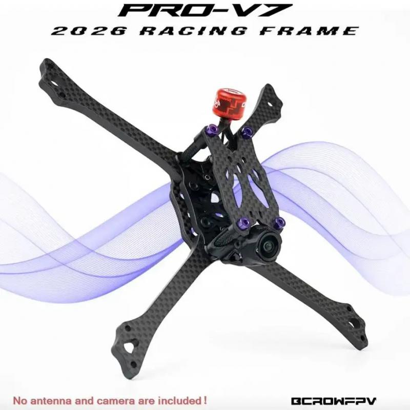 BCROWFPV PRO-V7 5-inch race-dr - Hd Zero Camera recensie en prijs
