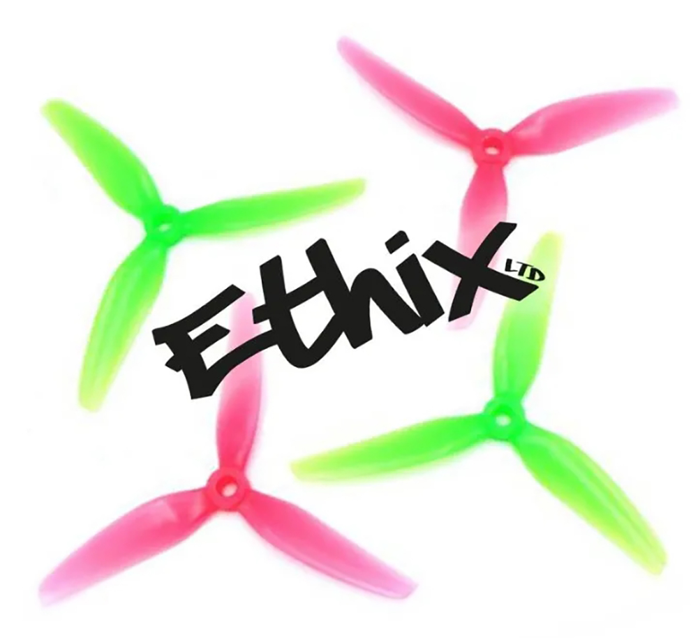 2 paar HQPROP Ethix S3 propell - 5 Inch Propeller recensie en prijs
