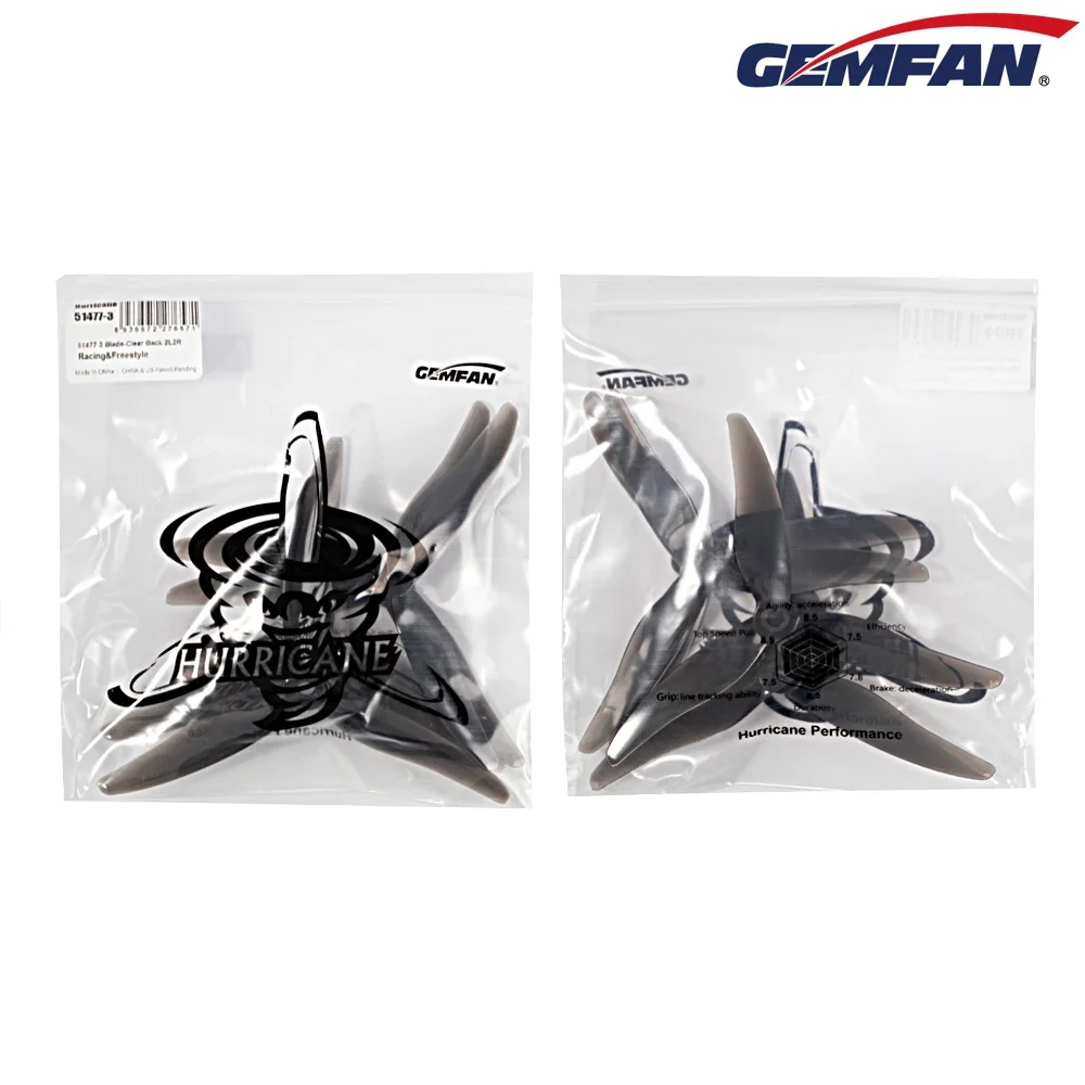 10 paar (10CW + 10CCW) Gemfan  - 5 Inch Propeller recensie en prijs