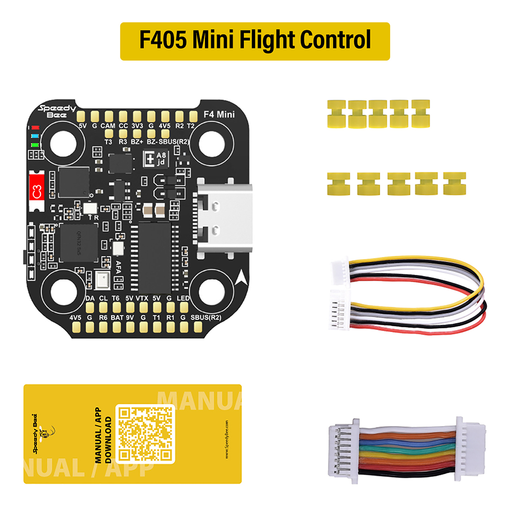 F405 MINI SpeedyBee F405 Mini  - F405 Flight Controller recensie en prijs