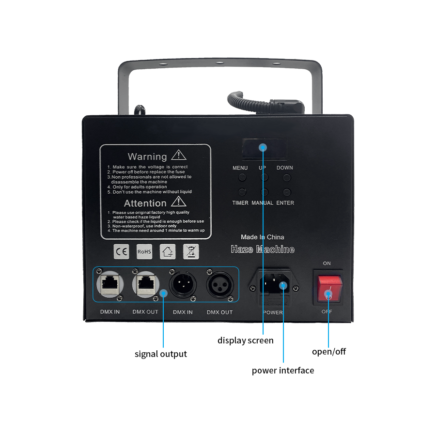 1000W Rookmachine Waterbasis H - Smoke Stopper recensie en prijs