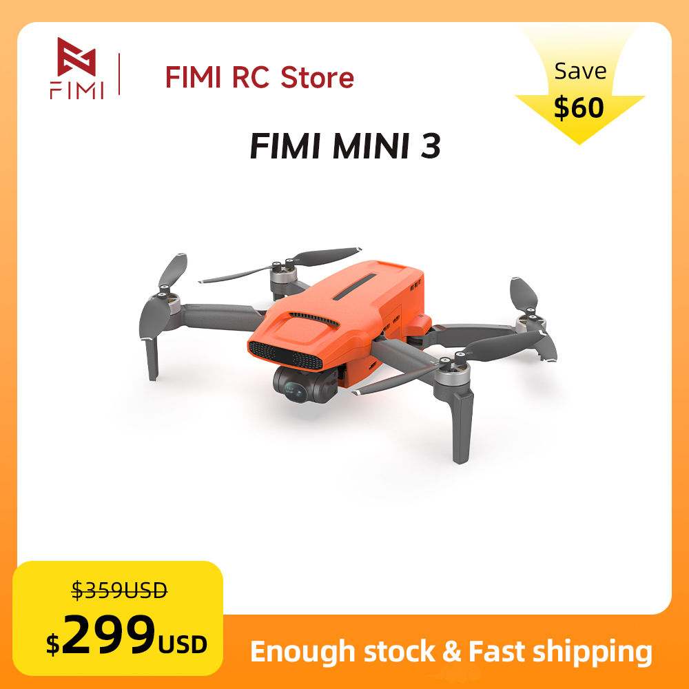 FIMI MINI 3 Camera Drone 4K 60 - Drone Gimbal recensie en prijs